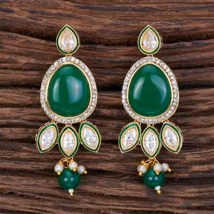 Antique Meenakari Earring With Gold Plating