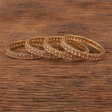 Antique Classic Bangles With Mehndi Plating