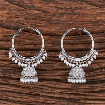 Antique Bali With Rhodium Plating