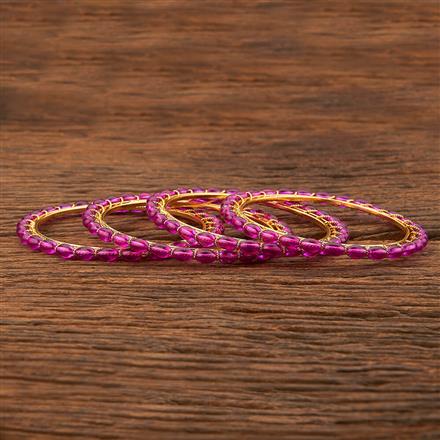 Antique Delicate Bangles With Gold Plating