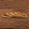 Antique Plain Gold Bangles With Gold Plating