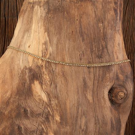 Antique Delicate Belt With Mehndi Plating