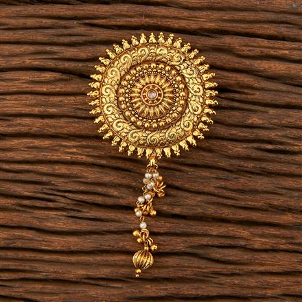 Antique Classic Brooch With Gold Plating
