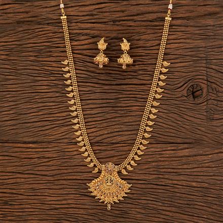 Buy Antique South Indian Necklace With Gold Plating 213852