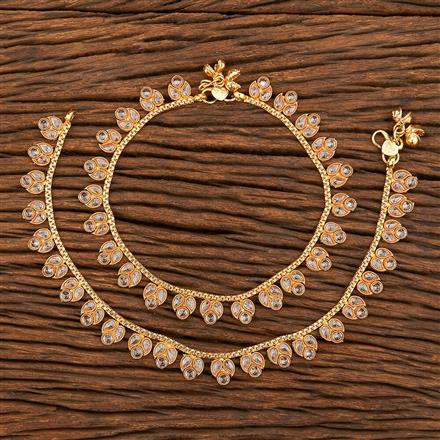 Antique Classic Payal With Gold Plating