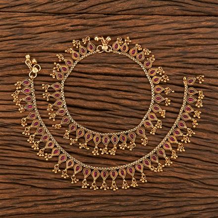 Antique Classic Payal With Gold Plating