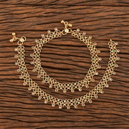 Antique Classic Payal With Gold Plating