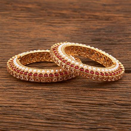 Antique Openable Bangles With Gold Plating