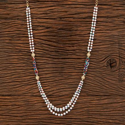 Antique Moti Necklace With Gold Plating