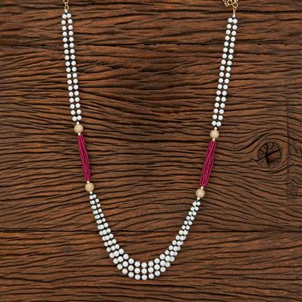 Antique Moti Necklace With Gold Plating