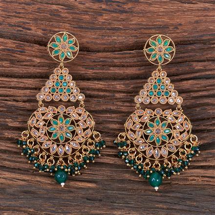 Antique Long Earring With Gold Plating