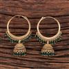 Antique Plain Gold Earring With Gold Plating