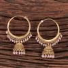 Antique Plain Gold Earring With Gold Plating
