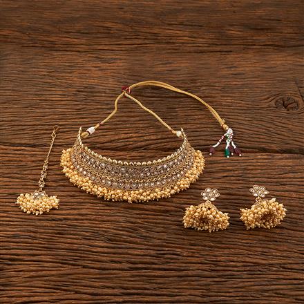 Antique Mukut With Gold Plating