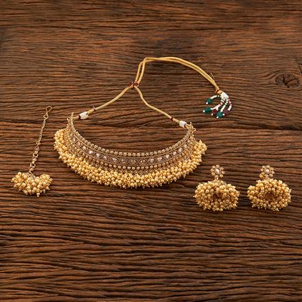 Antique Choker With Gold Plating