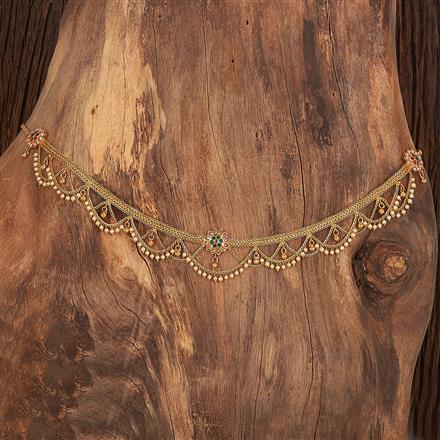 Antique Moti Belt With Gold Plating