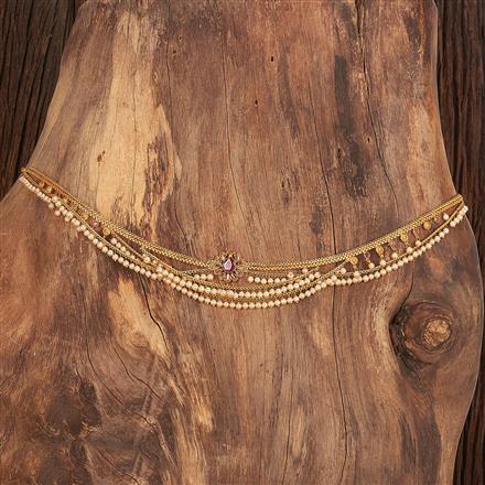 Antique Moti Belt With Gold Plating