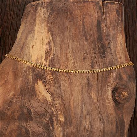 Antique Plain Gold Belt With Gold Plating