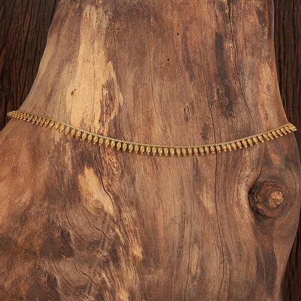 Antique Plain Gold Belt With Gold Plating