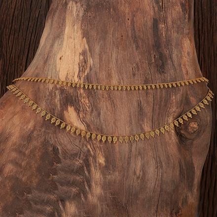 Antique Plain Gold Belt With Gold Plating