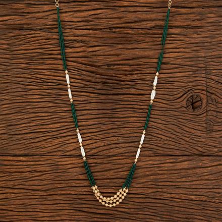 Antique Mala Necklace With Gold Plating