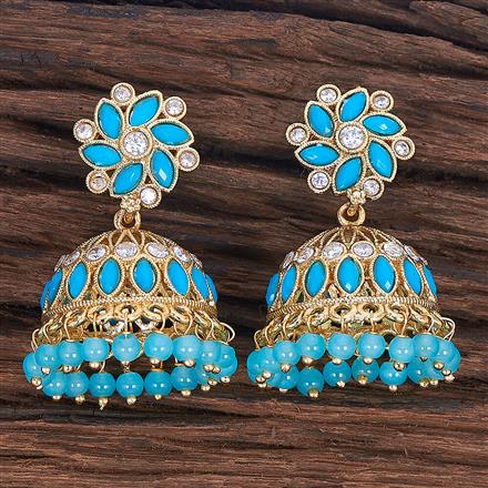 Antique Jhumki With Gold Plating