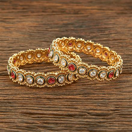 Antique Classic Bangles With Gold Plating