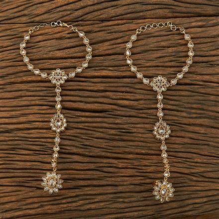 Antique Delicate Hath Pan With Mehndi Plating