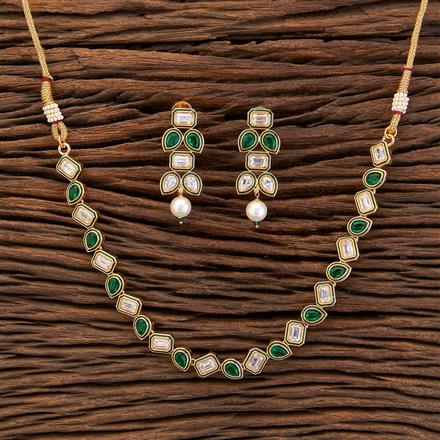 Antique Delicate Necklace With Gold Plating