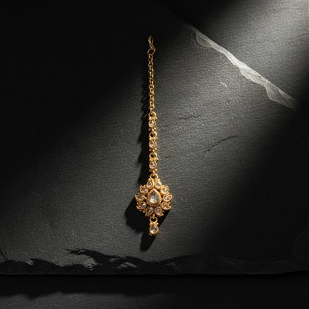 Antique Delicate Tikka With Gold Plating