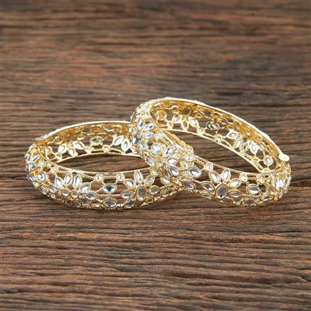 Antique Openable Bangles With Gold Plating