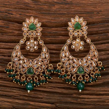 Antique Chand Earring With Gold Plating
