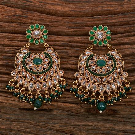 Antique Chand Earring With Gold Plating