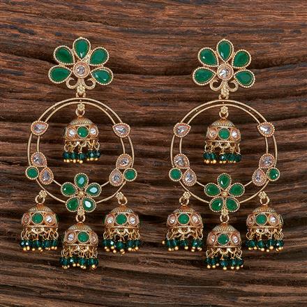 Antique Jhumki With Gold Plating