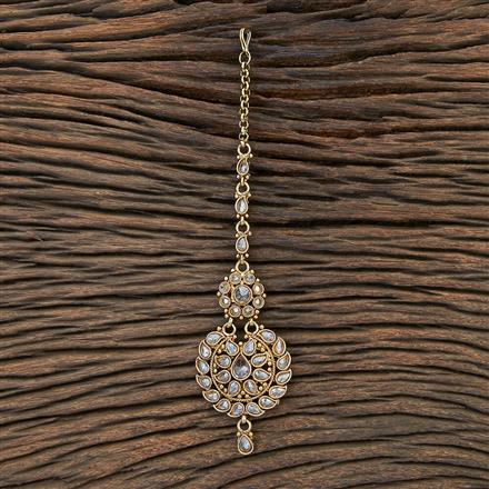 Antique Chand Tikka With Mehndi Plating