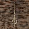 Antique Reverse Ad Stone Tikka With Mehndi Plating