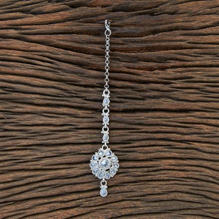 Antique Delicate Tikka With Rhodium Plating