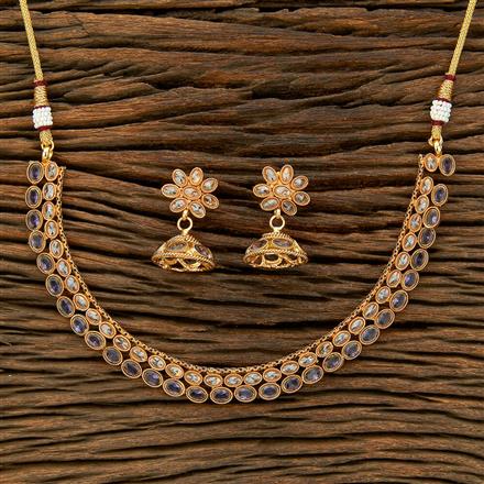 Antique Delicate Necklace With Gold Plating