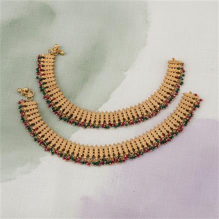 Antique Classic Payal With Gold Plating