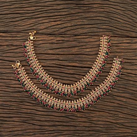 Antique Classic Payal With Gold Plating