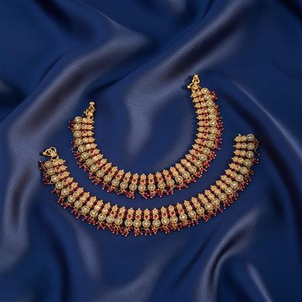 Antique Classic Payal With Gold Plating