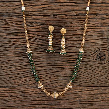 Antique Mala Necklace With Gold Plating