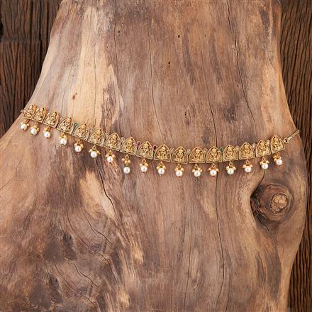 Antique Temple Belt With Gold Plating