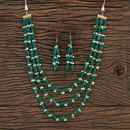 Antique Mala Necklace With Gold Plating