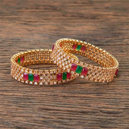 Antique Openable Bangles With Gold Plating