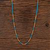 Antique Mala Necklace With Matte Gold Plating