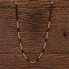 Antique Mala Necklace With Matte Gold Plating