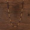 Antique Mala Necklace With Matte Gold Plating
