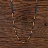 Antique Mala Necklace With Matte Gold Plating