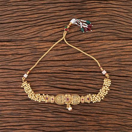 Antique South Indian Baju Band With Gold Plating